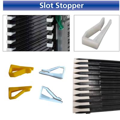 ESD Slot stopper for SMT pcb magazine rack